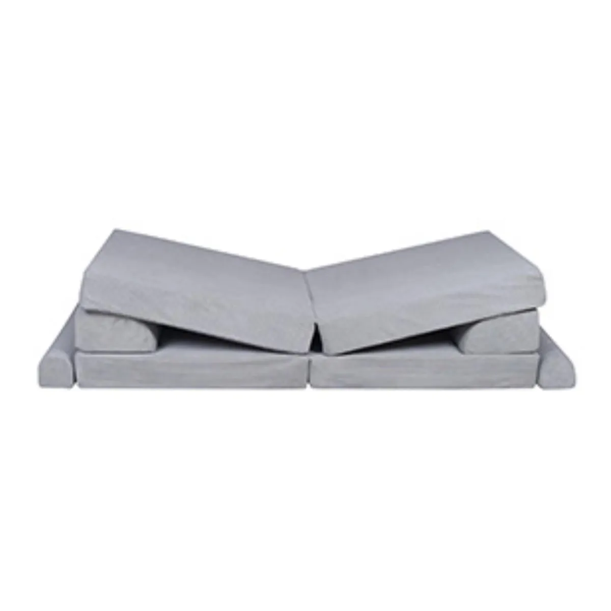 MEOWBABY Entretenimiento·Hamacas Y Columpios|Estilo De Vida*- Sofá de pana Premium infantil gris