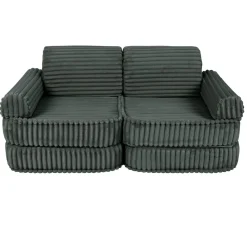 MEOWBABY Entretenimiento·Hamacas Y Columpios|Estilo De Vida*- Sofá Infantil Churros Pocket Plus Color Verde Pine Forest