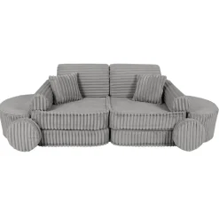 MEOWBABY Entretenimiento·Hamacas Y Columpios|Estilo De Vida*- Sofá Infantil Churros Pocket Max Color Gris Moon Dust