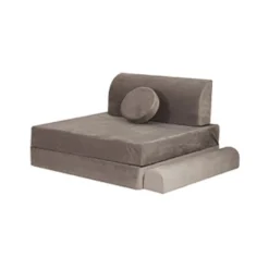 MEOWBABY Entretenimiento·Hamacas Y Columpios|Estilo De Vida*- Sofá Premium infantil gris