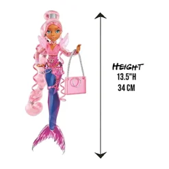 MGA LITTLE TIKES Muñecas*Mermaze Mermaidz - Harmonique - Muñeca sirena, muñeca sirena que cambia de color