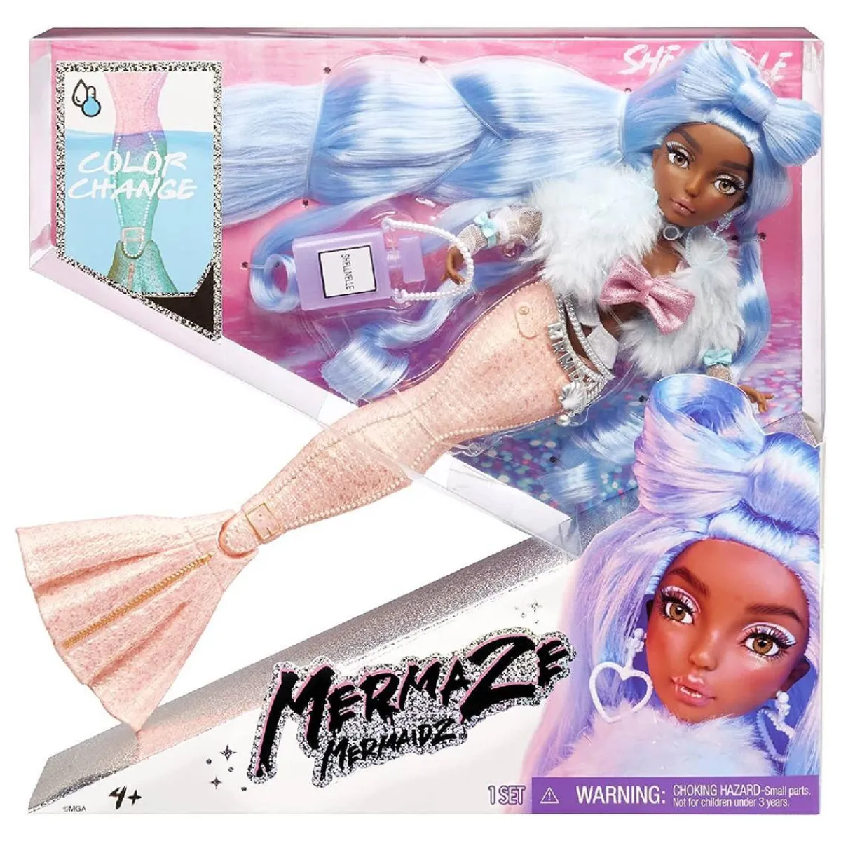 TOYS "R" US Muñecas*Mermaze Mermaidz - Shellnelle - Muñeca Sirena