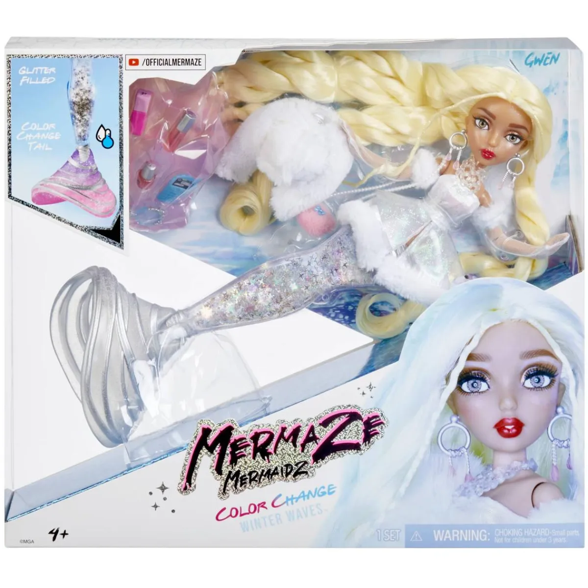 TOYS "R" US Muñecas*Mermaze Mermaidz Winter Waves Gwen