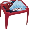 SPIDERMAN Estilo De Vida*Mesa infantil monoblock de plástico con diseño animado ㅤ