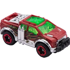 ZURU Vehículos Y Circuitos*Metal Machines - Circuito con doble loop y T-Rex