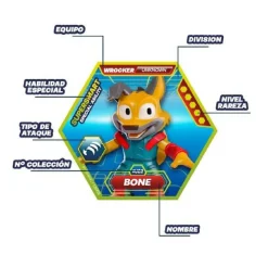 IMC Figuras De Acción*Metazells - Mega pack 7 figuras + 2 troncos serie 1