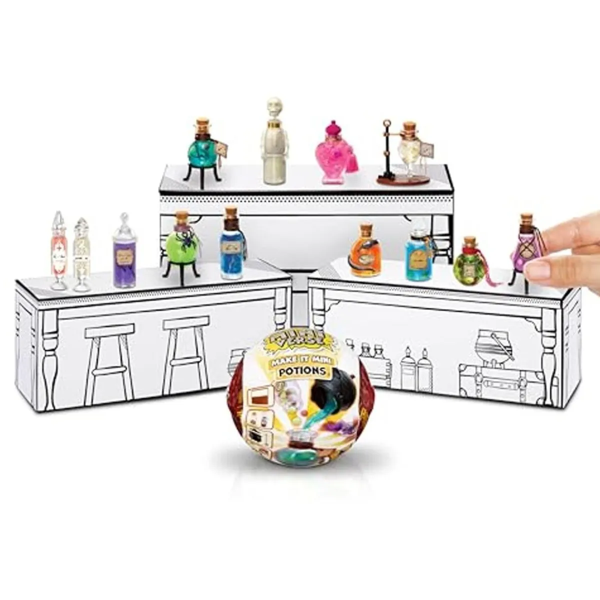 MINIVERSE Coleccionables Y Mini Mundos*MGA - Harry Potter - - Make It Mini - (Varios modelos)