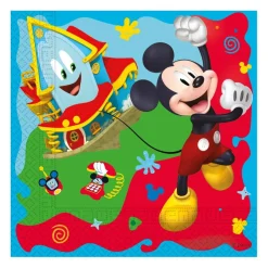 TOYS "R" US Artículos De Fiesta Y Regalos*Mickey Mouse - Pack de 20 servilletas - Rock The House