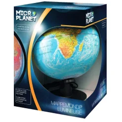 MICRO PLANET Steam*- Globo terraqueo Físico-Político 30 cm