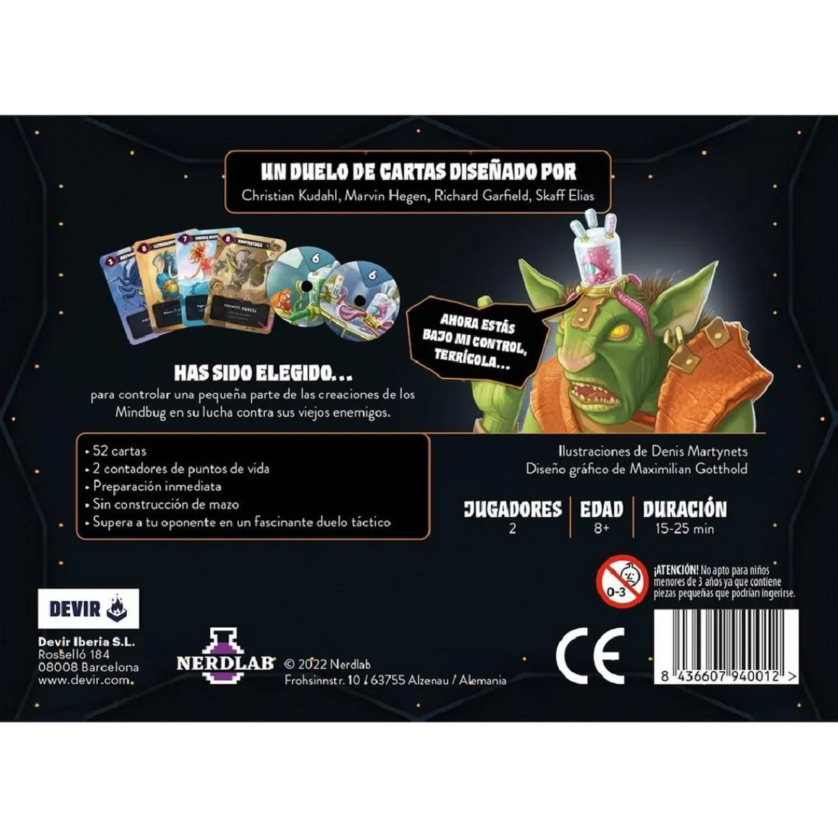 DEVIR Juegos Y Puzzles|Friki Zone*Mind Bug