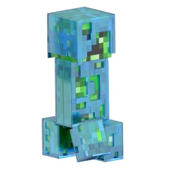 MATTEL Figuras De Acción*Minecraft - Figura articulada Creeper Nivel Diamante con accesorios ㅤ