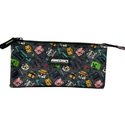 MINECRAFT Material Escolar*- Portatodo triple Pixel 25