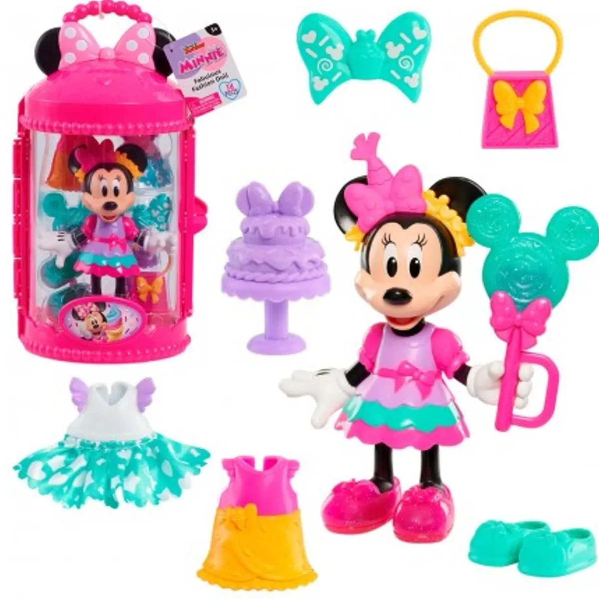 JUST PLAY Coleccionables Y Mini Mundos*Minnie Mouse - Muñeca 15 cm