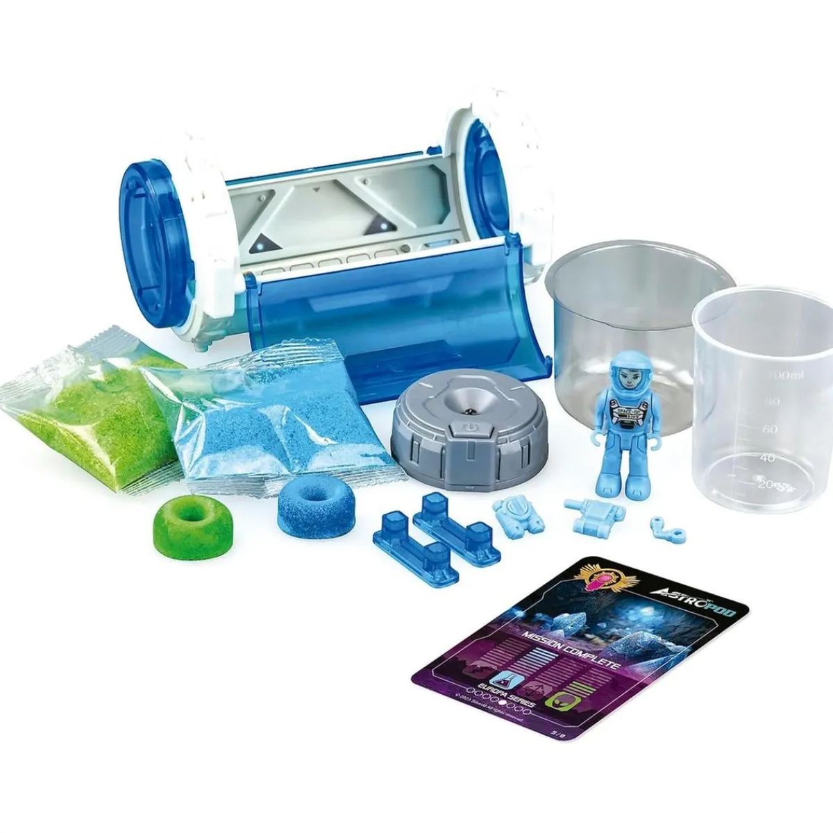 EDUCA Steam*Misión Cristalina: Aprende a cultivar colores con químicos y polvo de cristal, experimentos científicos reales. ㅤ