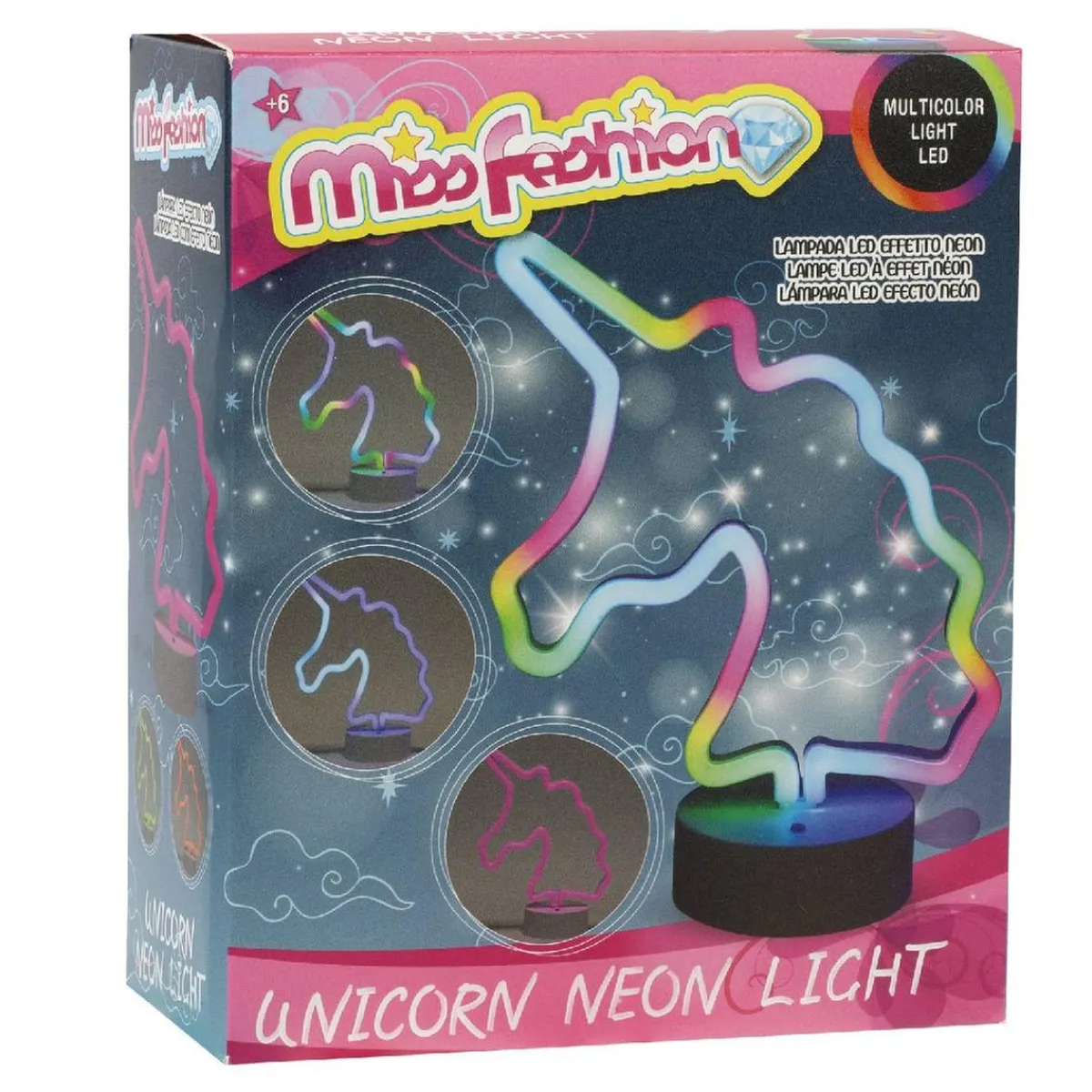 MISS FASHION Estilo De Vida*- Lámpara LED Unicornio