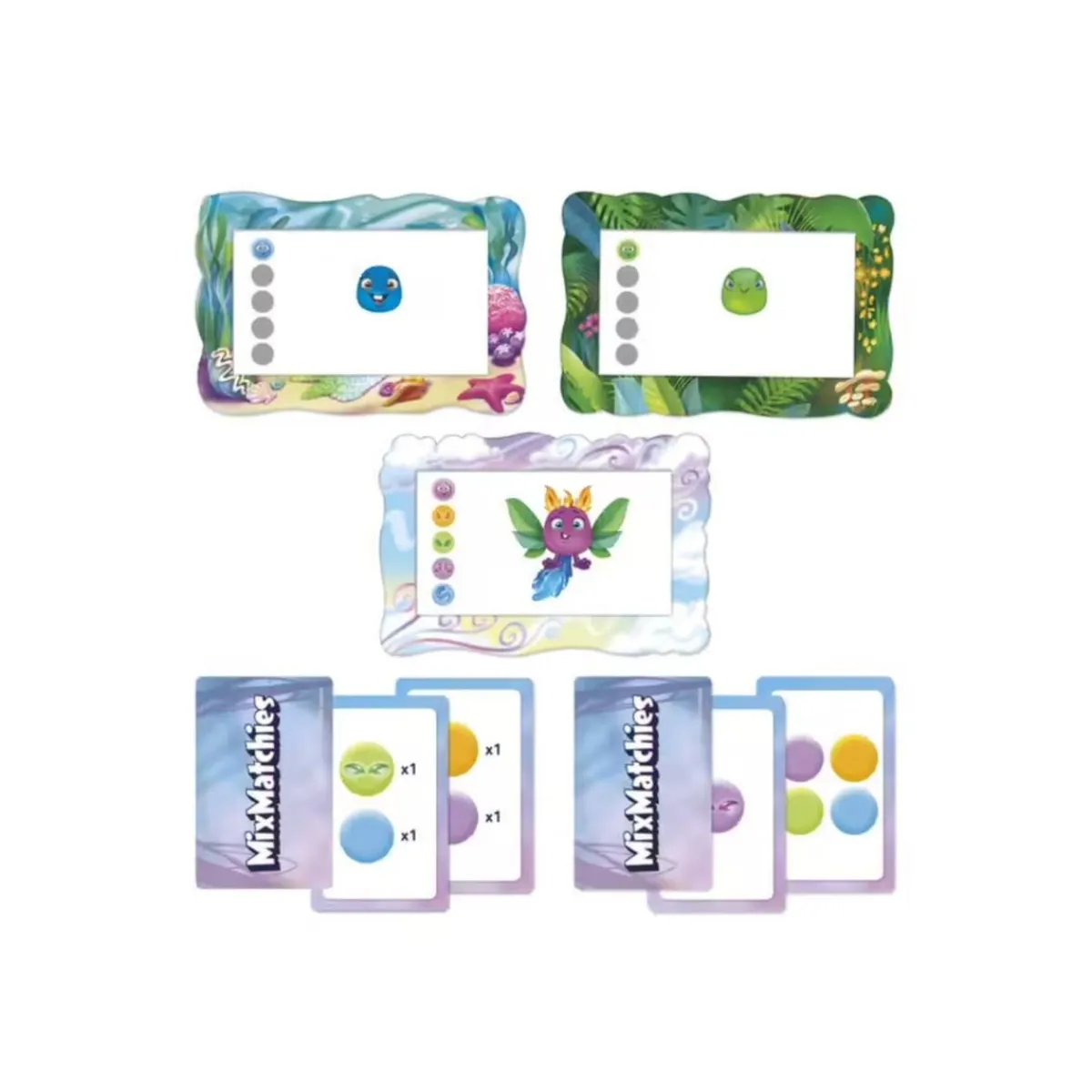 HASBRO GAMING Friki Zone|Juegos Y Puzzles*MixMatchies - Juego de mesa