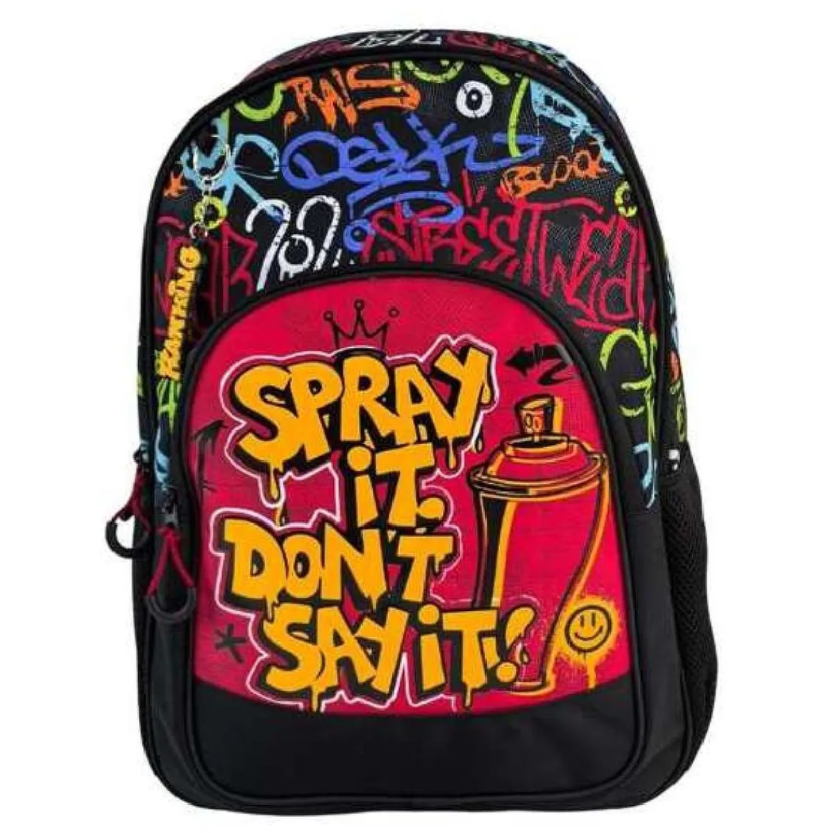 RANKING Material Escolar*Mochila 2 compartimentos Graffiti