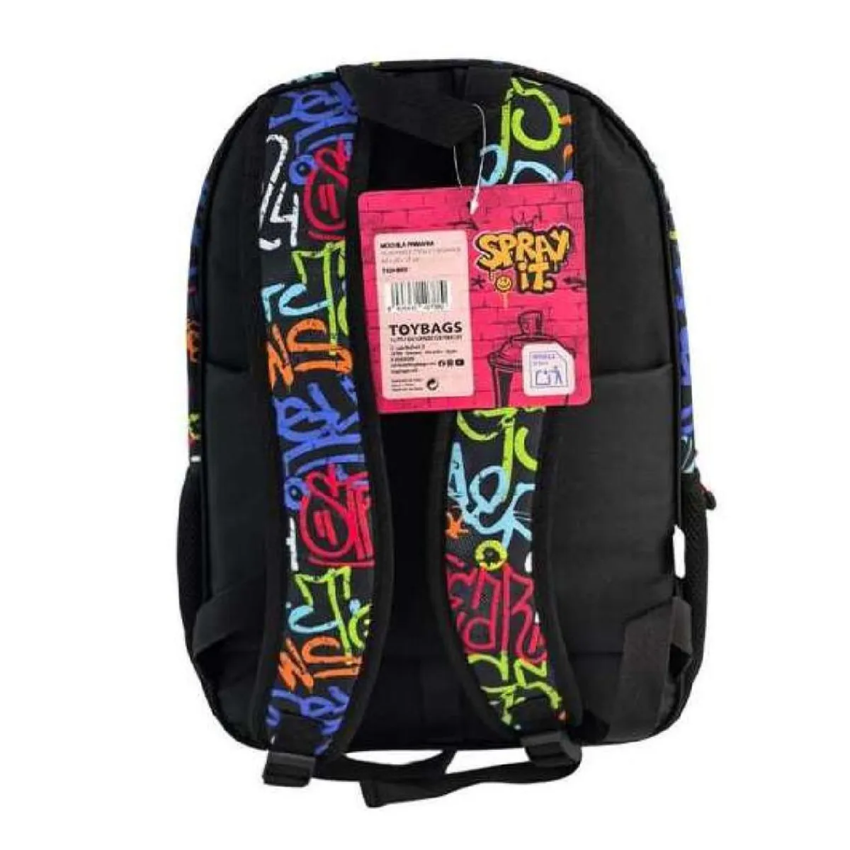 RANKING Material Escolar*Mochila 2 compartimentos Graffiti