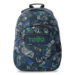 TOTTO Material Escolar*Mochila Acuareles - Button