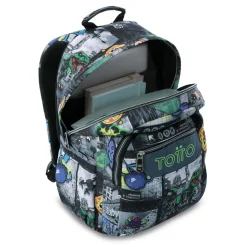 TOTTO Material Escolar*Mochila Acuareles - Rolly