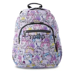 TOTTO Material Escolar*Mochila Acuareles Glitter - Paws