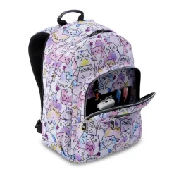 TOTTO Material Escolar*Mochila Acuareles Glitter - Paws