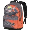 KARACTER MANIA Material Escolar*Mochila Hachimaki Naruto Shippuden, 41 cm, Naranja