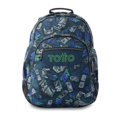 TOTTO Material Escolar*Mochila Rayol - Button