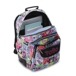 TOTTO Material Escolar*Mochila Rayol - K-Pop