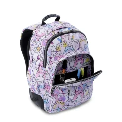 TOTTO Material Escolar*Mochila Rayol Glitter - Paws