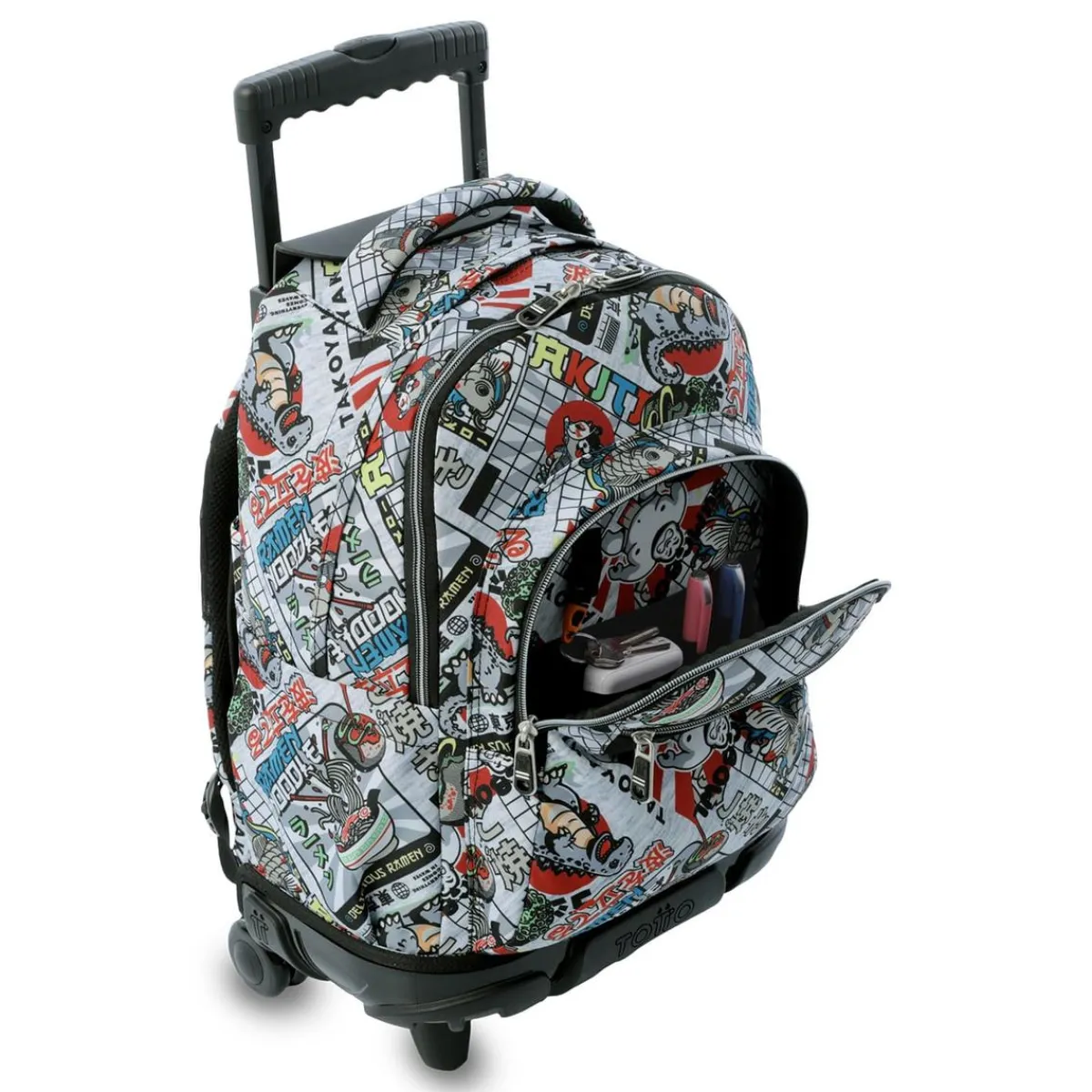 TOTTO Material Escolar*Mochila Renglones - Ramen
