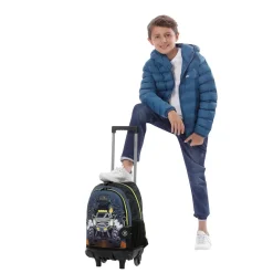 TOTTO Material Escolar*Mochila Rue Bomper Monster Race M