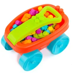 MOLTO Juguetes De Construcción*- Vagón de bloques para juguete ㅤ