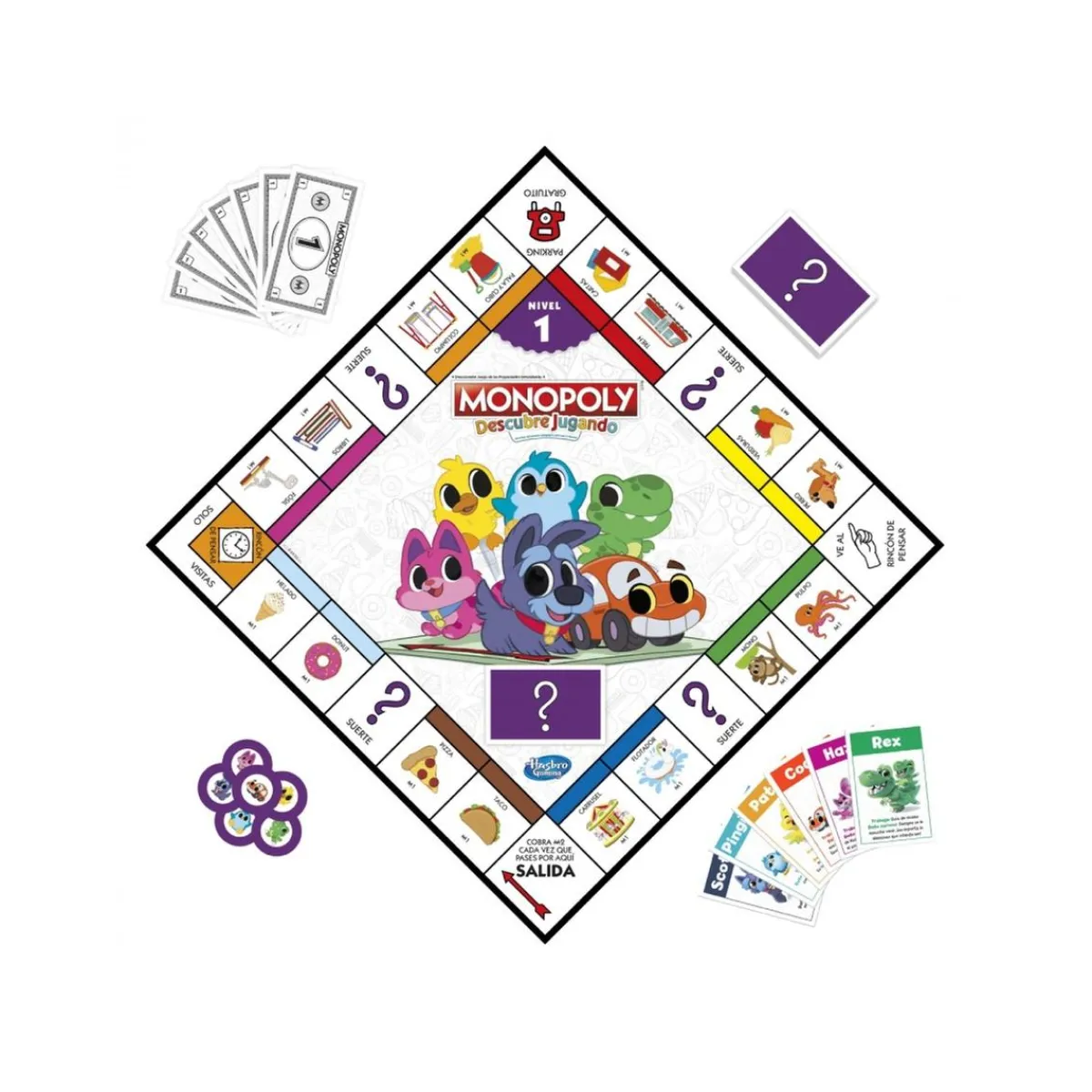 HASBRO GAMING Friki Zone|Juegos Y Puzzles*Monopoly - Descubre jugando