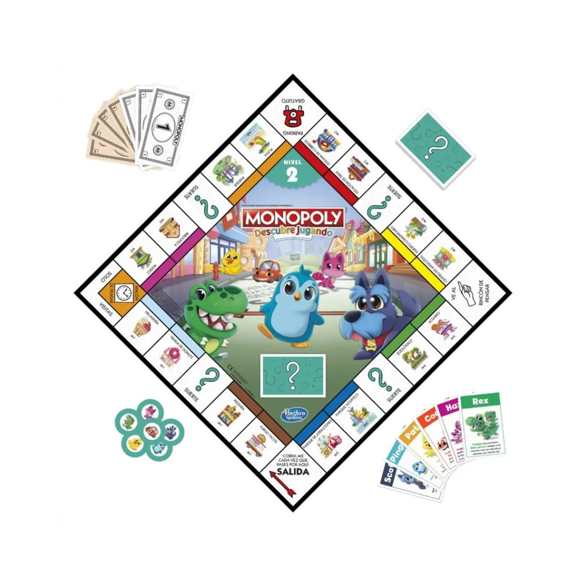 HASBRO GAMING Friki Zone|Juegos Y Puzzles*Monopoly - Descubre jugando