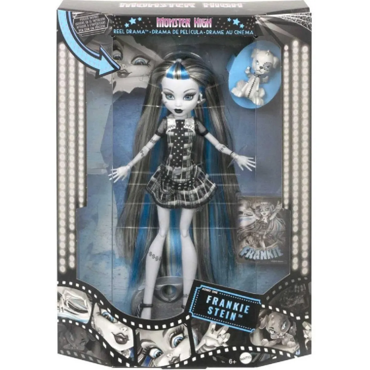 MATTEL Muñecas*Monster High - Clawdeen Wolf - Colección Reel Drama