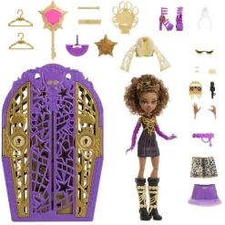 MONSTER HIGH Muñecas*- Clawdeen Wolf - Armario Skulltimate Secrets