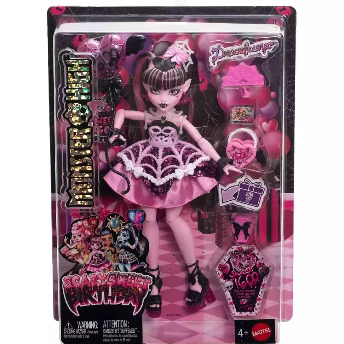 MONSTER HIGH Muñecas*- Draculaura Scary Sweet Birthday