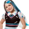 RUBIE'S Disfraces|Halloween*Monster High - Peluca Frankie Stein talla Standard para Carnaval, Navidad, Fiestas y Halloween