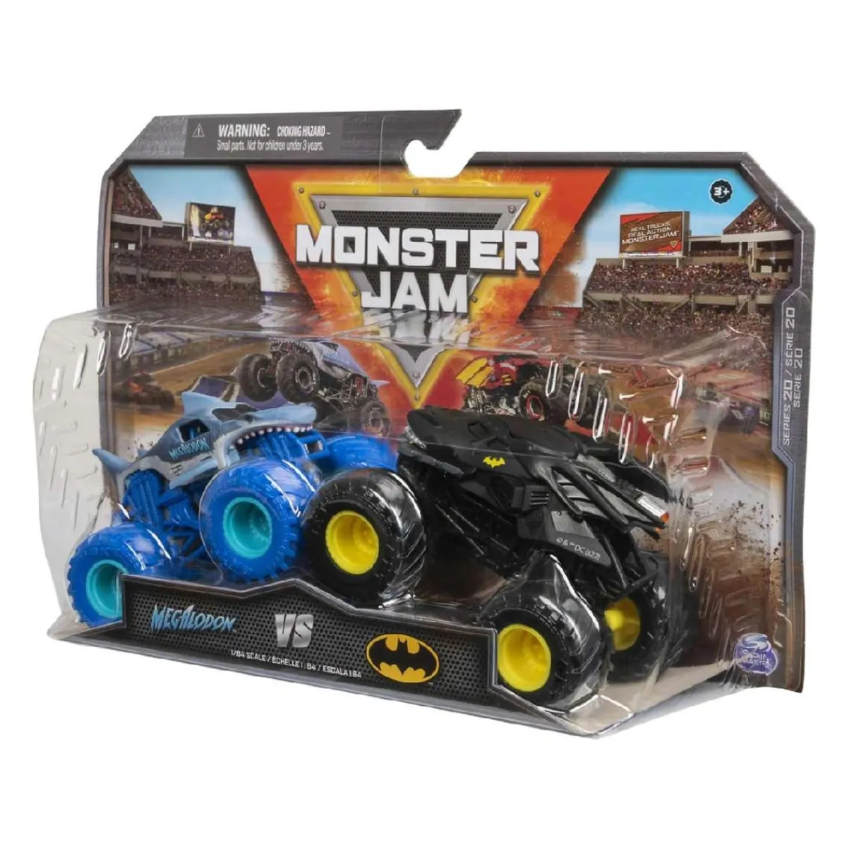 SPIN MASTER Vehículos Y Circuitos*Monster Jam - Salvager vs. Megalodon