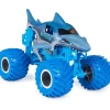 MONSTER JAM Vehículos Y Circuitos*- Vehículo die cast Megalodon oscuro 1:24