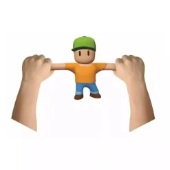 BIZAK Figuras De Acción*Monsterflex - Pack 3 Stumble Guys