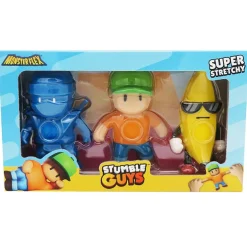 BIZAK Figuras De Acción*Monsterflex - Pack 3 Stumble Guys