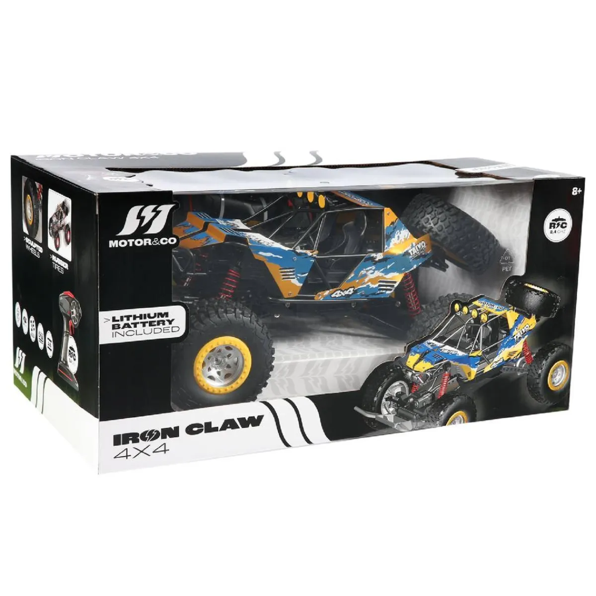 MOTORI & CO Vehículos Y Circuitos*Motor & Co - Coche Iron Claw 4 x 4 (varios colores)