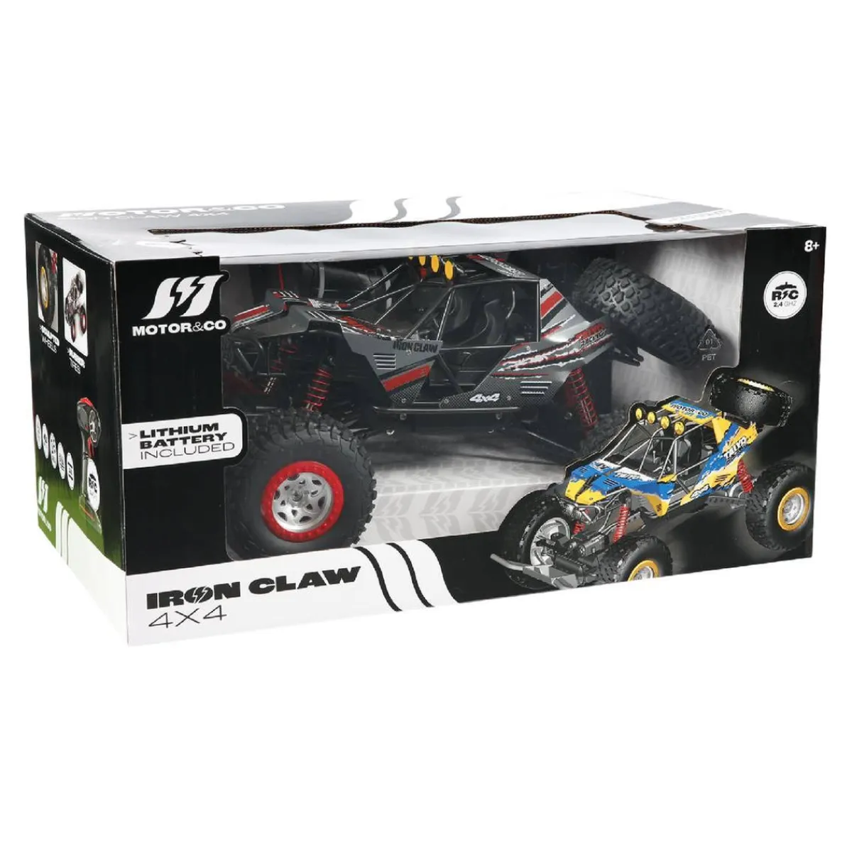 MOTORI & CO Vehículos Y Circuitos*Motor & Co - Coche Iron Claw 4 x 4 (varios colores)