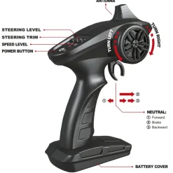 MOTOR & CO R/C Vehículos Y Circuitos*Motor & Co - Coche R/C Mach Turbo 4X4