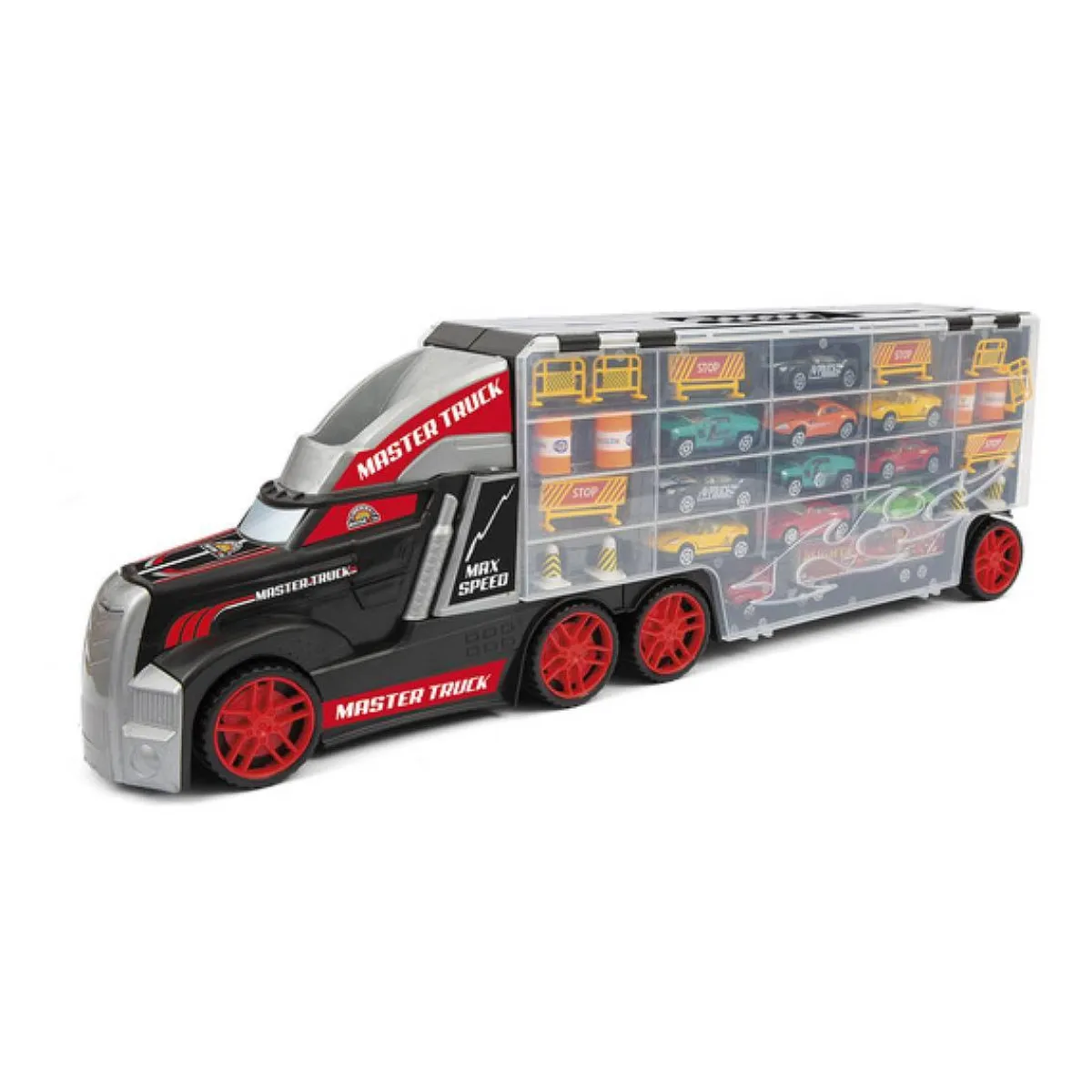 MOTORI & CO Vehículos Y Circuitos*Motor & Co - Pack camión de transporte y 11 coches