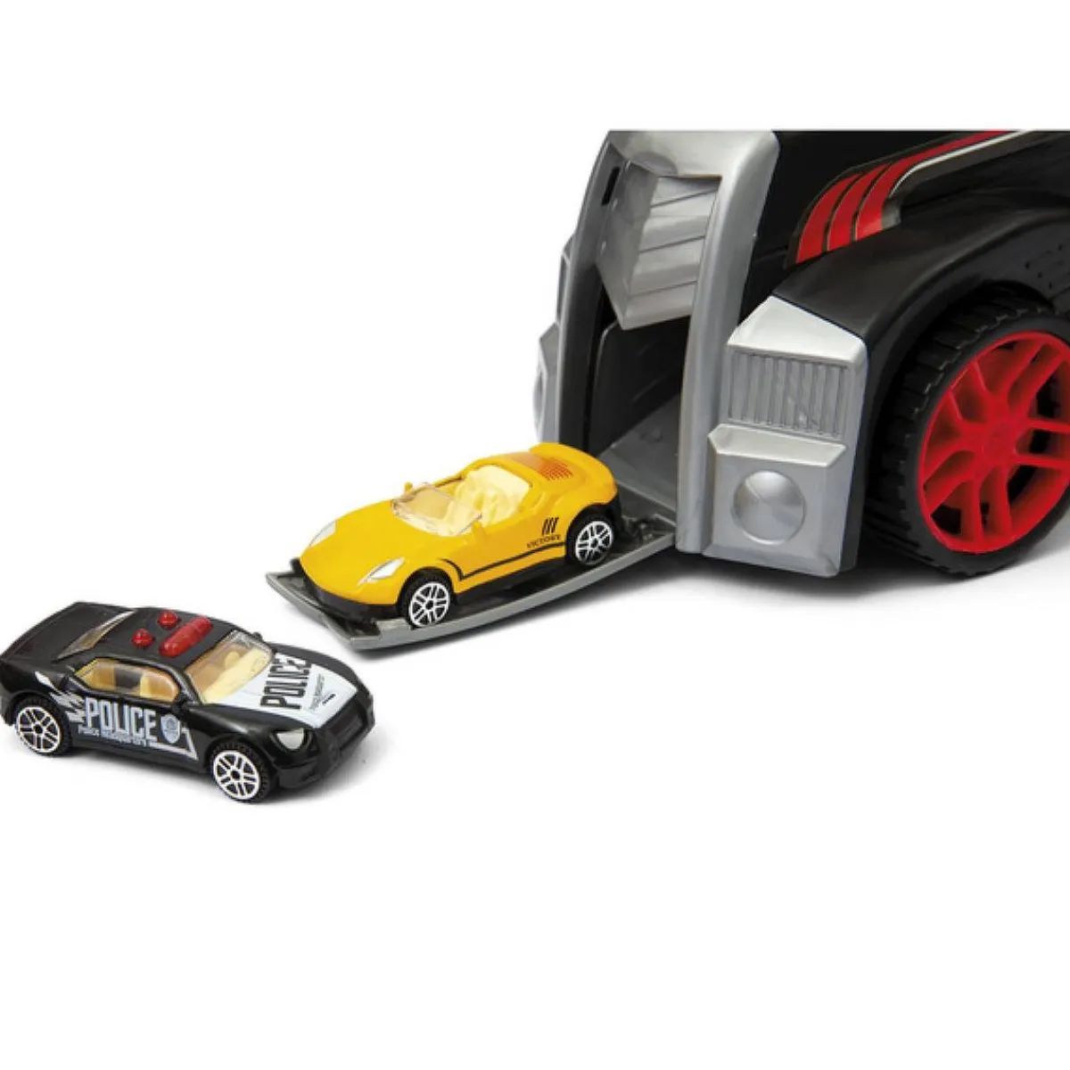 MOTORI & CO Vehículos Y Circuitos*Motor & Co - Pack camión de transporte y 11 coches