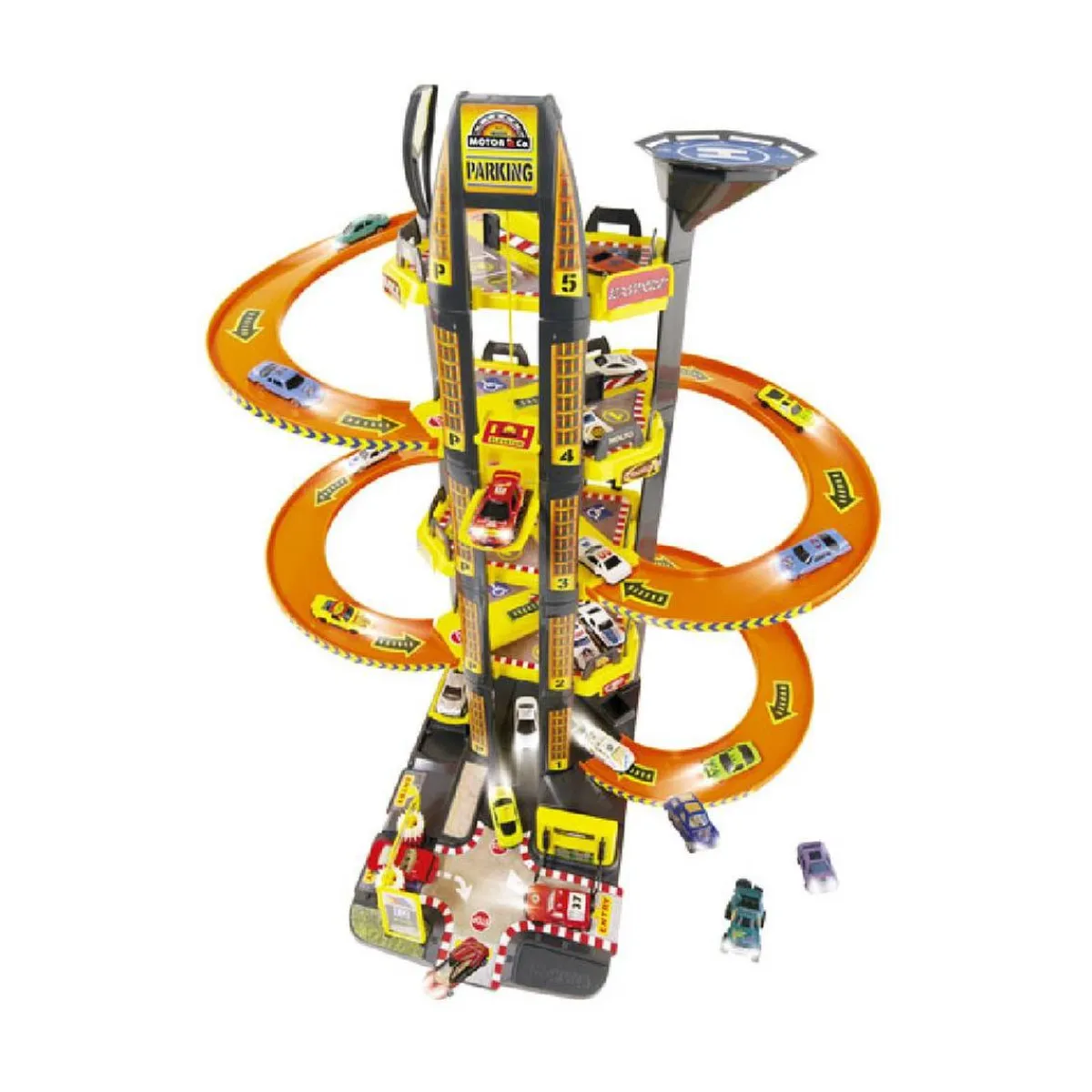MOTORI & CO Vehículos Y Circuitos*Motor & Co - Parking infantil de 5 plantas