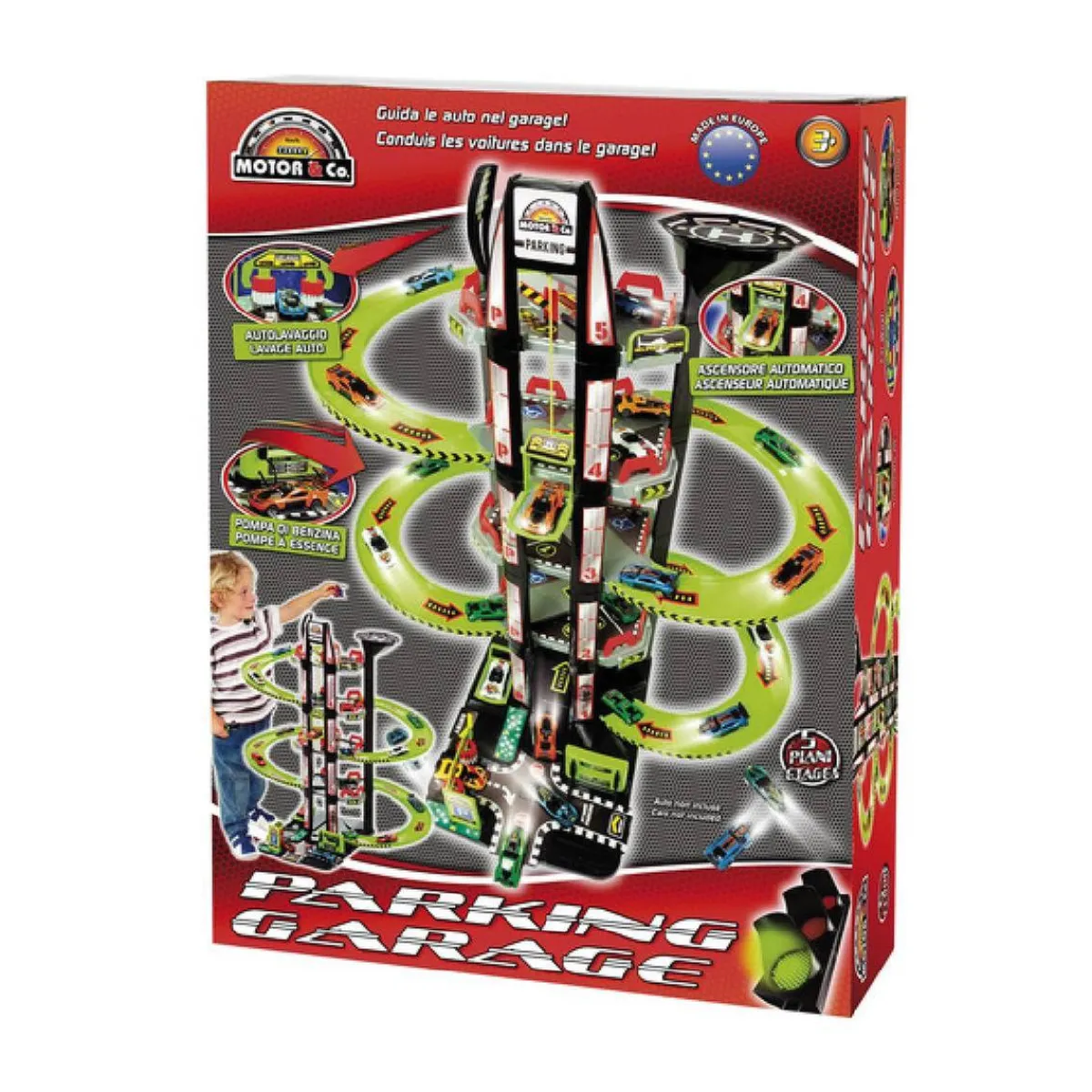 MOTORI & CO Vehículos Y Circuitos*Motor & Co - Parking infantil de 5 plantas